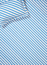 Jogo de Colcha Elástico Infantil - Listrado Anil